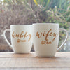 Wifey/Hubby Fine Bone China Mug