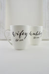 Wifey/Hubby Fine Bone China Mug