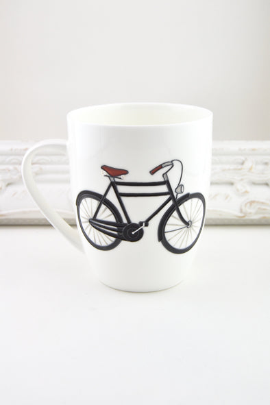 Bicycle Fine Bone China Mug